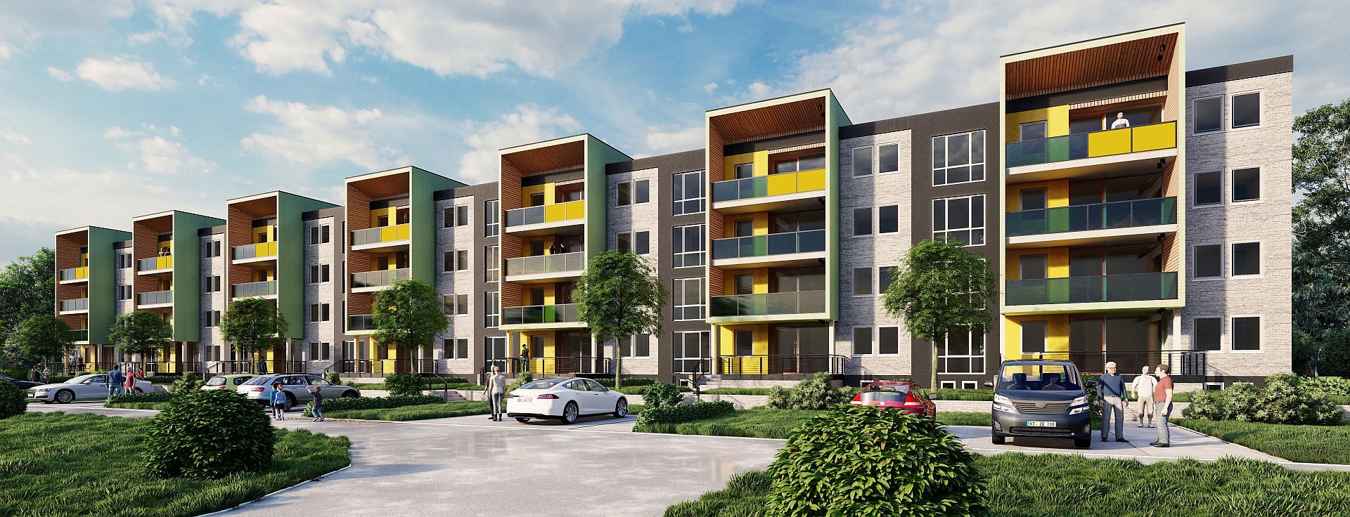 Bahnhofstraße 25-31 Rendering